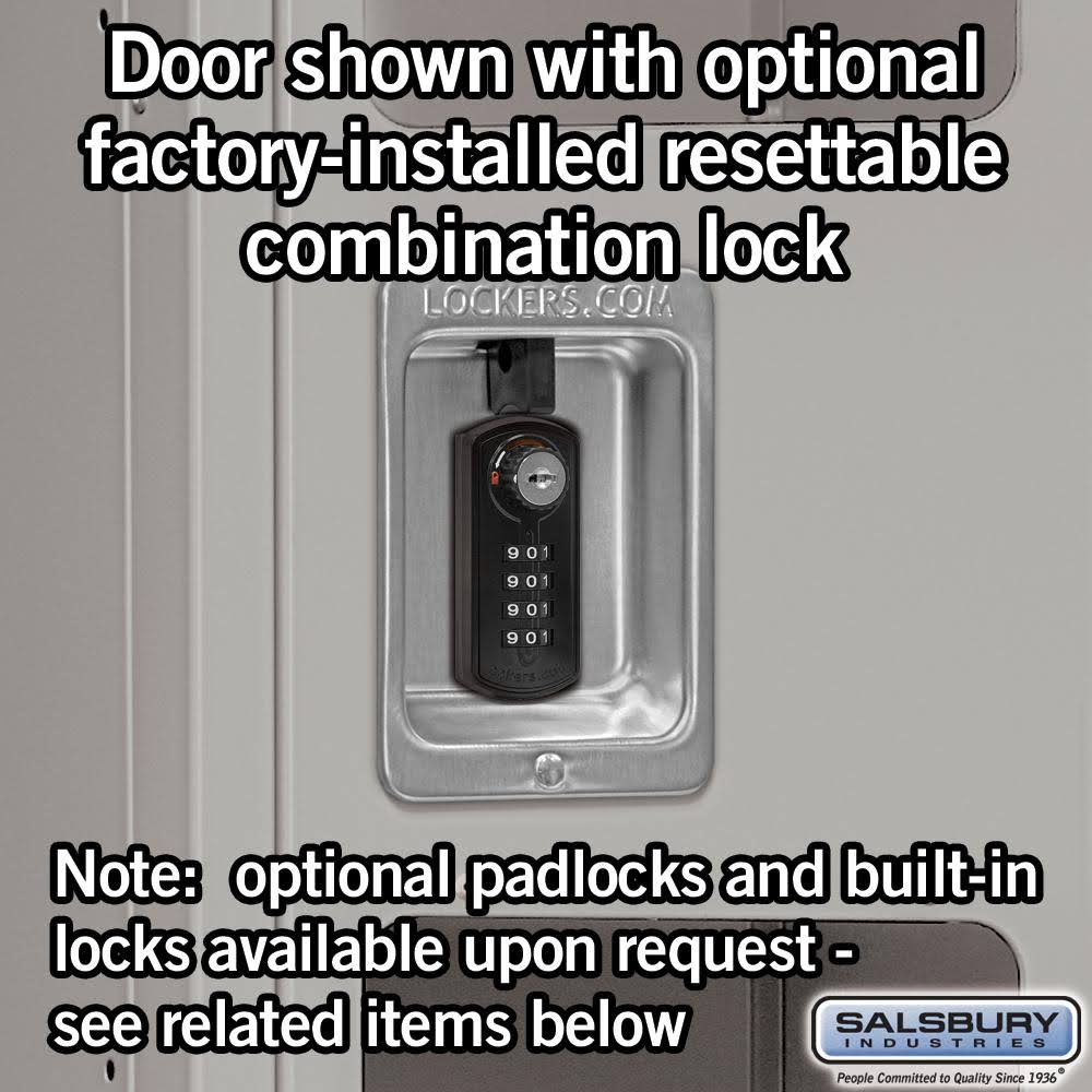 Metal Locker, Single Tier, Gray S5347