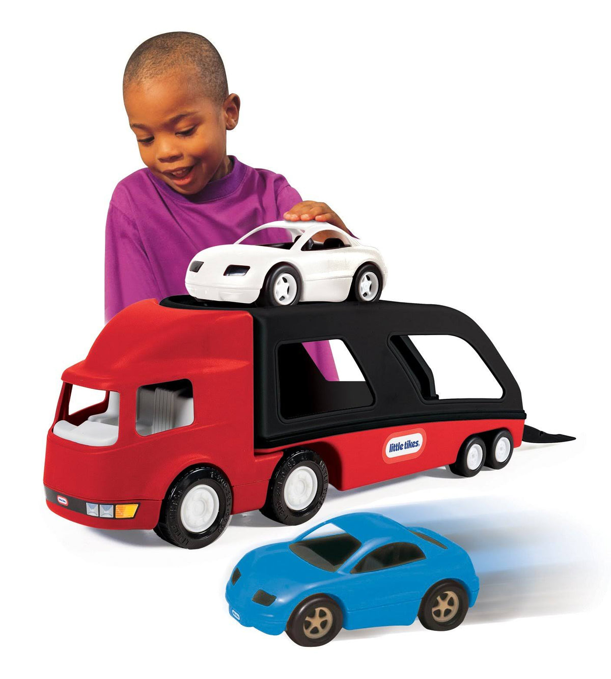 Red Car Carrier U73953