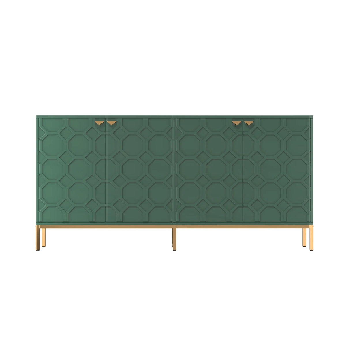 Green High Gloss TV Stand J748343
