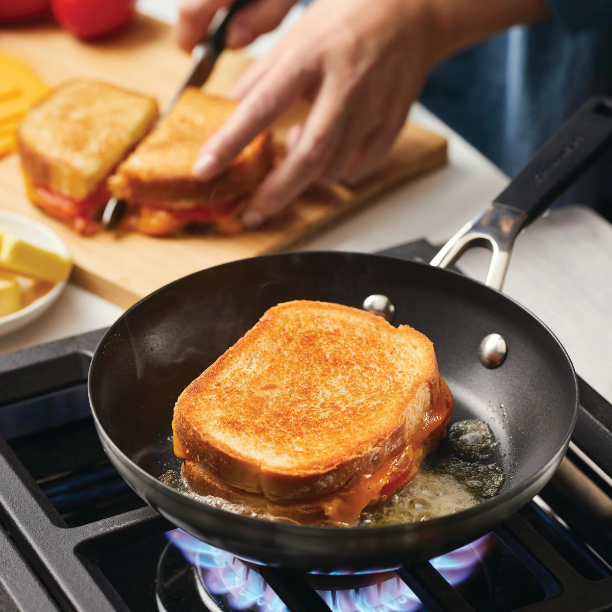 Stainless Steel 8 inch Nonstick Induction Frying Pan S278