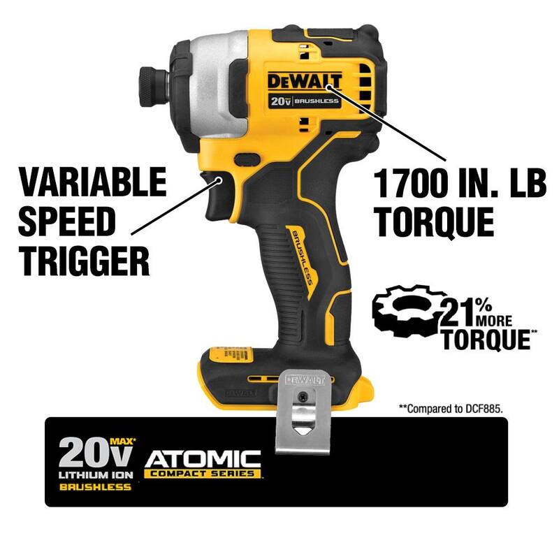 Cordless Brushless Hammer Drill Impact 2 Tool Combo Kit K341